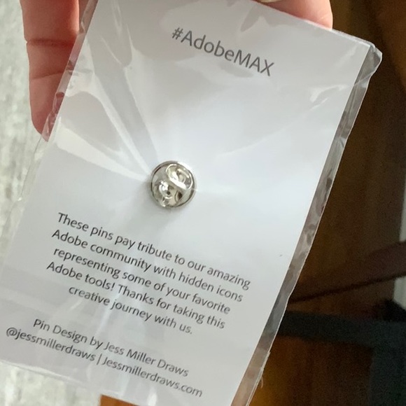 Celebrate 20 years enamel pin badge - Picture 2 of 2